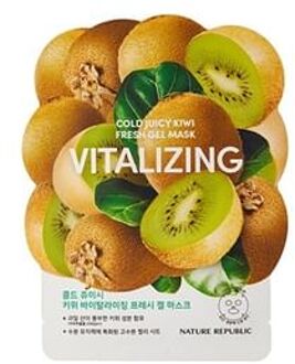 Cold Juicy Fresh Gel Mask - 10 Types Kiwi Vitalizing