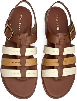 Cole Haan Flynn Fishman Sandalen Bruin - EU 37 / UK 4