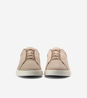 Cole Haan Grand Crosscourt Nubuck Heren Beige Sneakers - EU 40.5 / UK 7