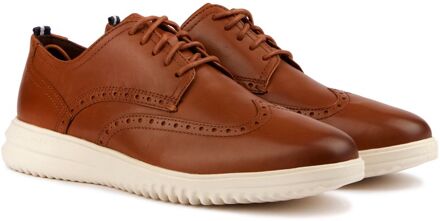 Cole Haan Grand+ Wingtip Schoenen Bruin