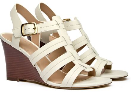 Cole Haan Josie Fisherman Sandalen Wit