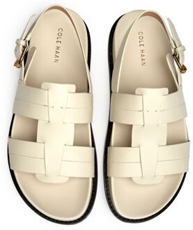 Cole Haan Marlee Fisherman Sandalen Wit - EU 36 / UK 3