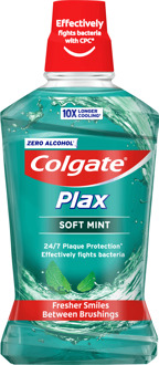 Colgate Mondwater Colgate Plax Zachte Munt 500 ml