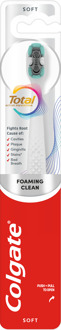 Colgate Tandenborstel Colgate Toothbrush Total Foaming Clean Soft 1 st