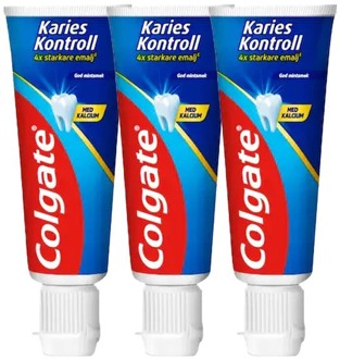 Colgate Tandpasta Colgate Karies Kontrol Tandpasta 3 x 20 ml