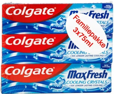 Colgate Tandpasta Colgate Max Verse Koelkristallen 3 x 75 ml