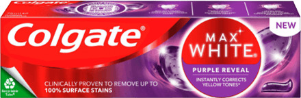 Colgate Tandpasta Colgate Max White Purple Reveal Tandpasta 75 ml