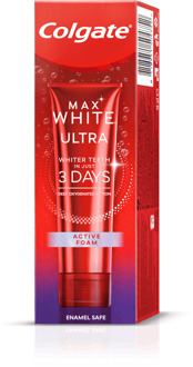 Colgate Tandpasta Colgate Max Witte Ultra Actieve Schuim Tandpasta 75 ml