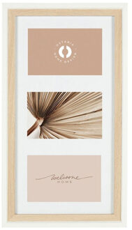 Collage fotolijst NEO - voor 3x foto van 10 x 15 cm - hout