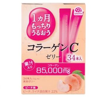 Collagen C Jelly Peach 7 pcs