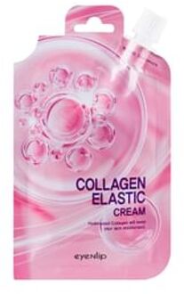 Collagen Elastic Cream Spout Pouch Set 25g x 10 pcs