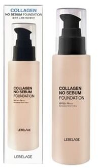 Collagen No Sebum Foundation - 2 Colors #21 Natural Beige