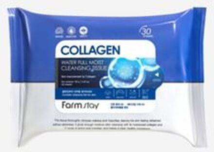 Collagen Water Full Moist Cleansing Tissue 2025 Version - 30 sheets