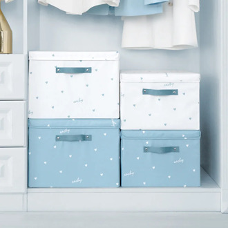 Collapsible Storage Box Waterproof Large Capacity Clothes Shoes Quilt Wardrobe Organizer Household Bedroom Supplies Accessories