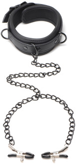 Collared Temptress - Kraag Tepelknijpers - Collared Temptress - Kraag Tepelknijpers