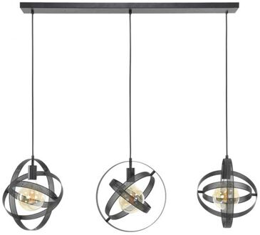 Collection - Hanglamp 3L Cosmos Mesh - Artic Zwart