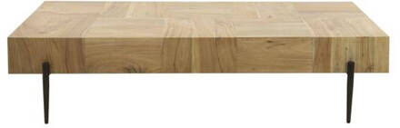 Collection - Salontafel Blocks 150cm - Acaciahout Bruin