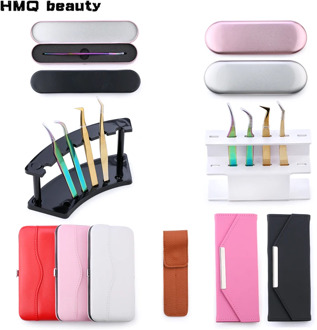 Collection Tweezers holder storage box Eyelash extension tool Eyelashes tweezer Case Cosmetic Tool Storage Box For tweezer kit