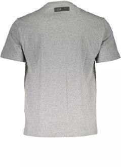 Collegestijl T-shirt Ps Logo Grijs