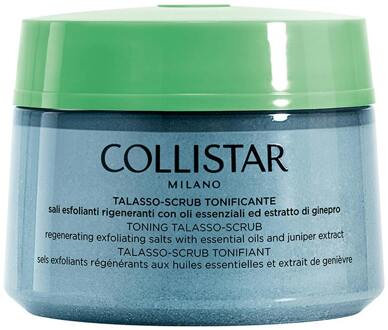 Collistar Talasso Scrub Tonificante Exfoliating Revitalizing Salts From Ethereal 700G Oils