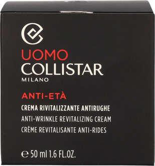 Collistar Uomo Anti-Rimpel Revitaliserende Crème 50 ml - One Size
