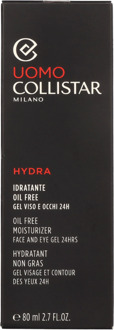 Collistar Uomo Hydra Olievrije Hydratatie Gezichts- en Ooggel 80 ml - One Size