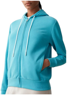 Colmar Glitter Logo Sweatshirt met volledige rits Colmar , Blue , Dames - L,M,S