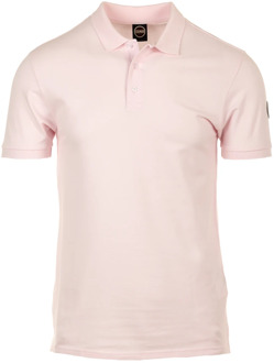 Colmar Roze Polo Shirt Colmar , Pink , Heren - Xl,L,M