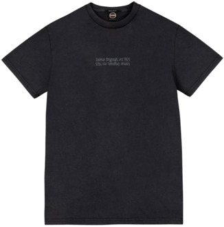 Colmar T-Shirt - Klassiek Model Colmar , Black , Heren - XL