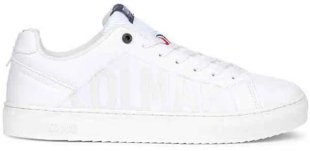 Colmar Witte Sneakers Bradbury Chromatic Zomer Colmar , White , Heren - 44 Eu,43 Eu,46 Eu,45 EU