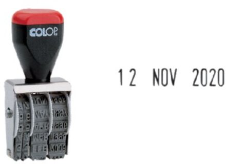 Colop datumstempel 3 mm. teksthoogte