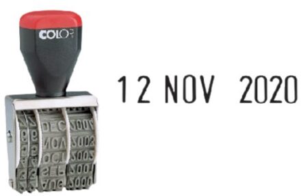 Colop datumstempel 5 mm. teksthoogte