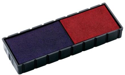 Colop Stempelkussen colop e/12/2 blauw en rood