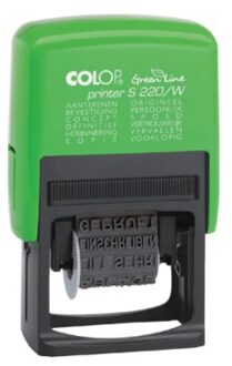 Colop Woordstempel Colop 220W green line