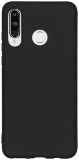 Color Backcover Huawei P30 Lite hoesje - Zwart