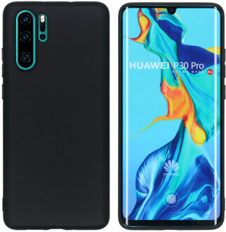 Color Backcover Huawei P30 Pro hoesje - Zwart