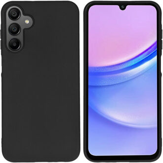 Color Backcover Samsung Galaxy A15 (5G/4G) Telefoonhoesje Zwart