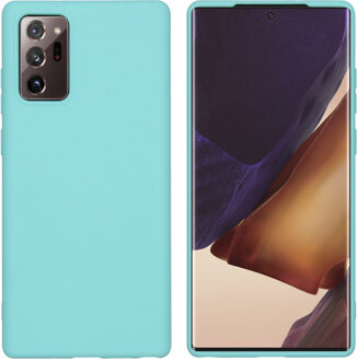 Color Backcover Samsung Galaxy Note 20 hoesje - Mintgroen