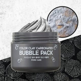 Color Clay Carbonated Bubble Pack 100ml 100g