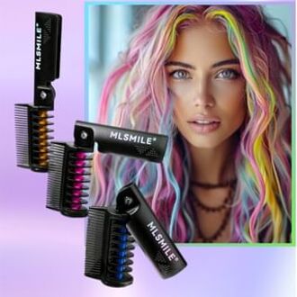 Color Hair Dyeing Comb - 12 Colors #04 - 4.2g