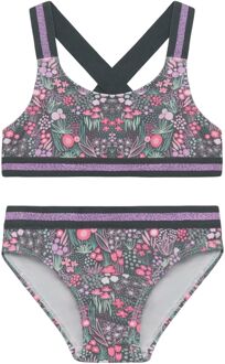 Color kids Contrast Straps Bikini Meisjes - 164
