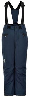 Color kids Skibroek Junior donker blauw - zwart - 104