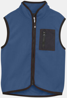 Color kids Waistcoat Fleece Bodywarmer Junior Blauw - 110