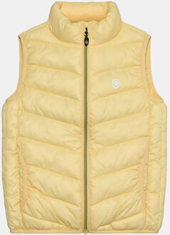 Color kids Waistcoat Quilted Bodywarmer Junior Geel - 104
