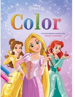 Color Princess (uitscheurbare kleurplaten) / Disney Color Princess (dessins à détacher) - Boek Deltas Centrale uitgeverij (9044753002)