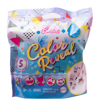 Color Reveal Pets Wave 2 Color Block Serie - Barbiepop