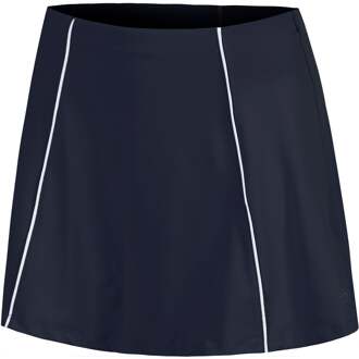 Colorblock Flounce Rok Dames-Donkerblauw - XS,S,M,L,XL