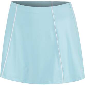 Colorblock Flounce Rok Dames-Lichtblauw - XS,S,M,L,XL
