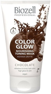 Colorbomb Biozell Color Glow Nourishing Toning Mask Chocolate 150 ml