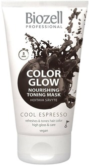 Colorbomb Biozell Color Glow Nourishing Toning Mask Cool Espresso 150 ml